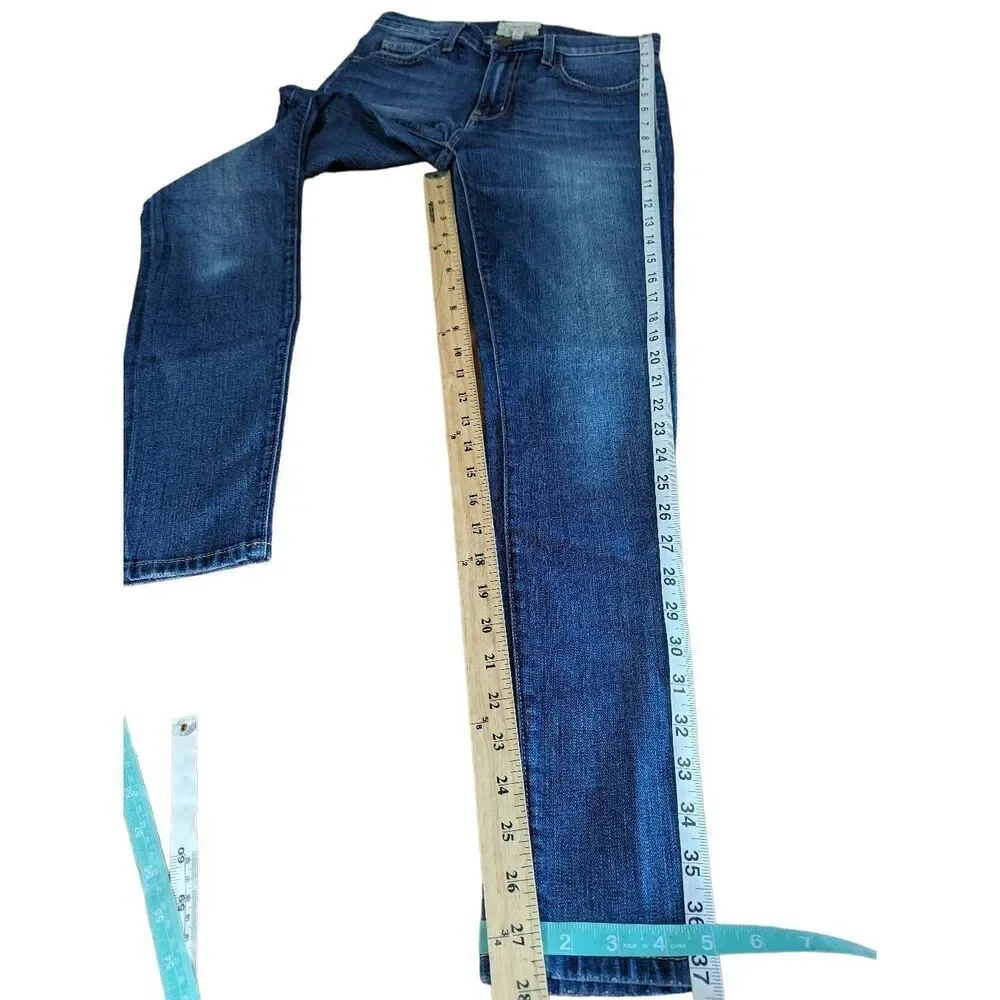 Current/Elliot The High Waist Ankle Skinny Jeans in Darcy Size 27